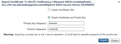 ISE Password