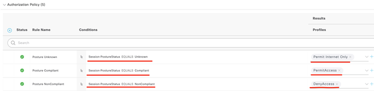 Cisco ISE: Posture with AnyConnect VPN - Check Configuration