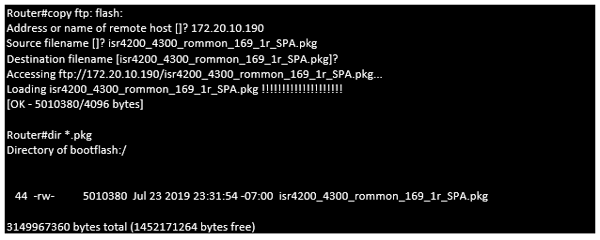 Upgrade Cisco ISR 4000 series of Routers to 16.X from 3.X for IOS XE