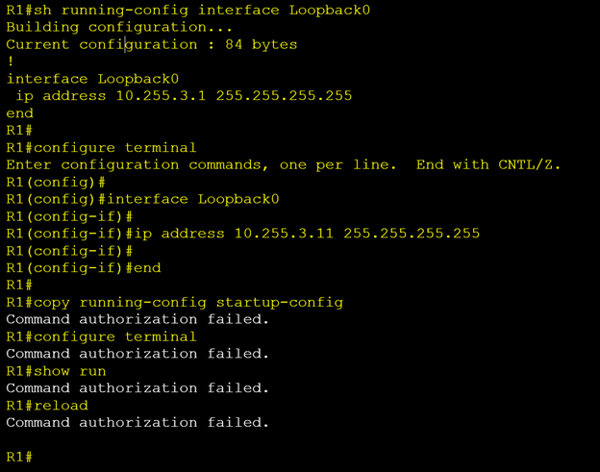 Cisco Router & Switch Change Control Tip – Use Local Account with Dedicated VTY line