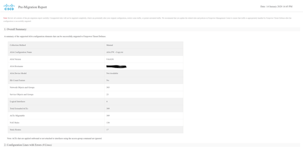 Firepower Migration Tool