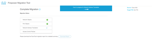 Firepower Migration Tool