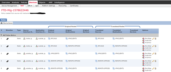 Firepower Migration Tool