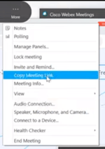 how to use cisco webex
