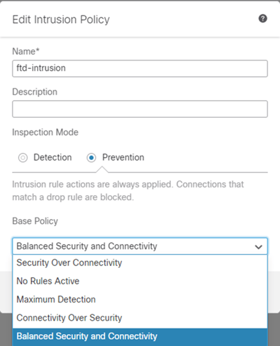 Cisco Secure Firewall Management Center Intrusion Review