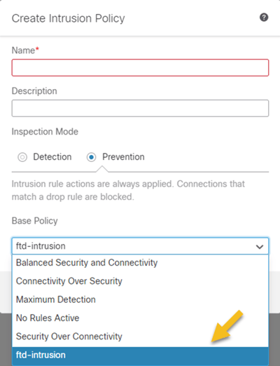 Cisco Secure Firewall Management Center Intrusion Review