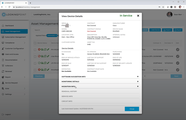 Acela: Lifecycle Management Tool Key Functions