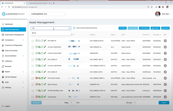 Acela: Lifecycle Management Tool Key Functions