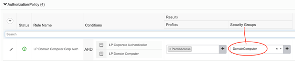 Cisco ISE: Cisco TrustSec Propagation