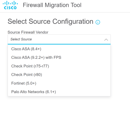 Cisco FTD Firewall Migration Tool