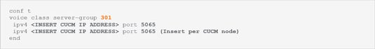 Cisco WebEx Calling: Local Gateway configuration to Unified CM