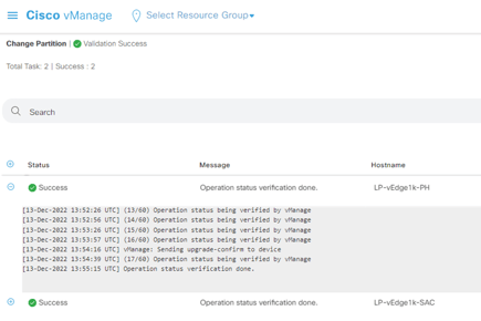 Upgrading Cisco SD-WAN vManage, vSmart, vBond, and vEdge