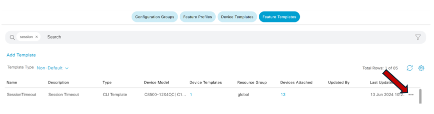 Creating CLI Template in vManage
