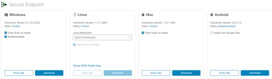 UPDATING CISCO SECURITY ENDPOINTS VERSION