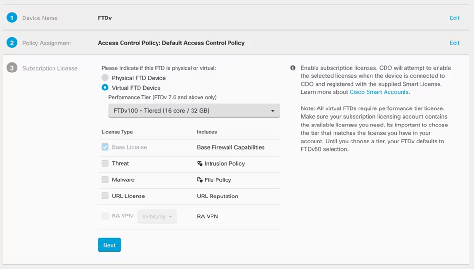 Cisco Cloud-Delivered Firewall Management Center