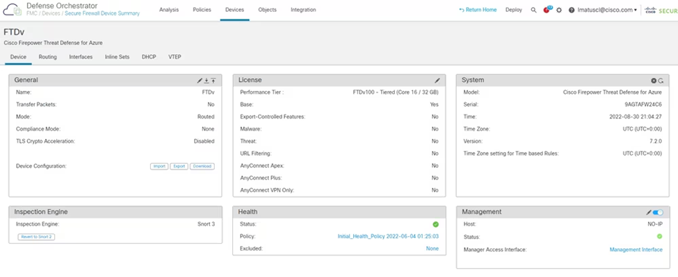 Cisco Cloud-Delivered Firewall Management Center