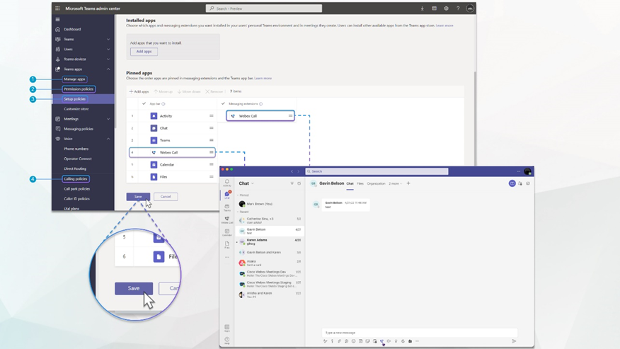Sync between Microsoft Teams and Cisco Call Manager