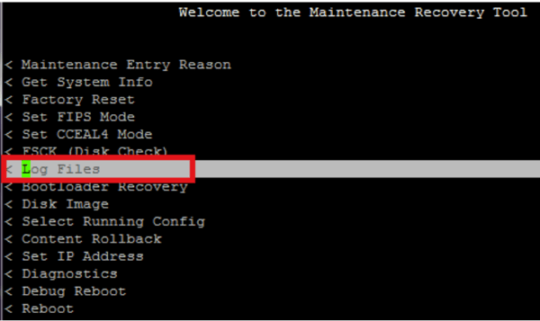 Recover a Palo Alto Firewall Config with the MRT
