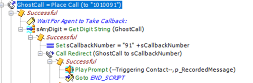 UCCX Scripting Call Back