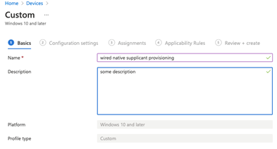 Cisco Identity Services Engine (ISE) Microsoft Intune – 802.1x Supplicant Provisioning