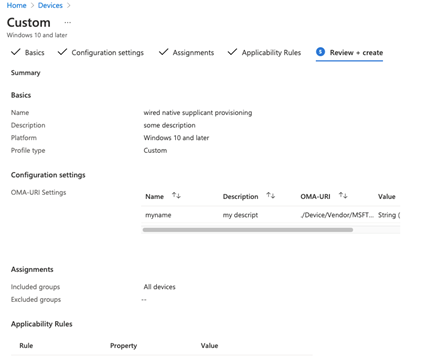 Cisco Identity Services Engine (ISE) Microsoft Intune – 802.1x Supplicant Provisioning