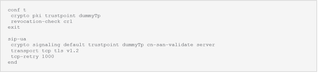 Cisco WebEx Calling: Local Gateway configuration to Unified CM