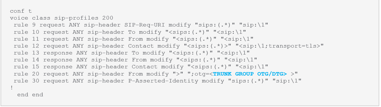 Cisco WebEx Calling: Local Gateway configuration to Unified CM