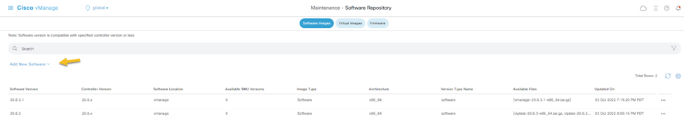 Upgrading Cisco SD-WAN vManage, vSmart, vBond, and vEdge