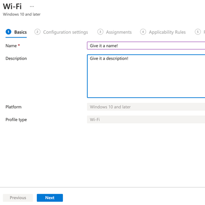 Cisco ISE Microsoft Intune – 802.1x Supplicant Provisioning - Windows 10 Wireless Supplicant Provisioning