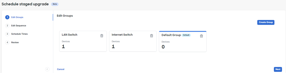 Cisco Meraki MS Switches firmware upgrades