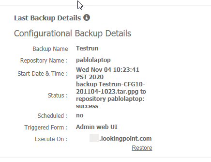 Cisco ISE Backup Procedure