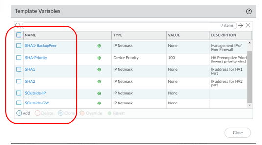 Palo Alto Networks Panorama with Template Stacks