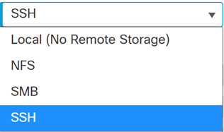 Configure Remote Backup for FMC