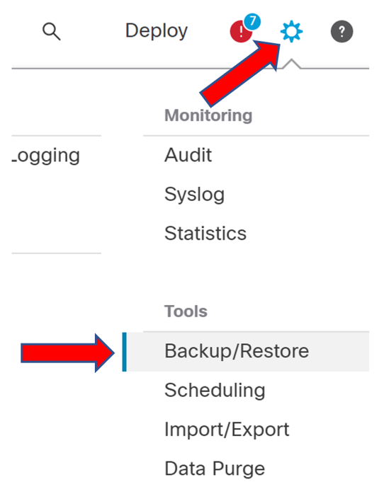 Configure Remote Backup for FMC