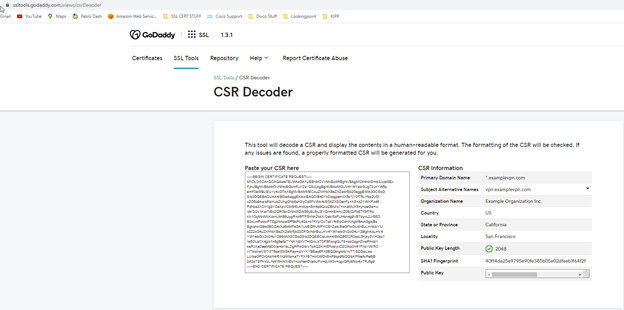 SSL certificate creation with OpenSSL