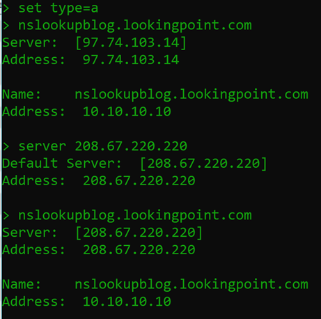 An NSLOOKUP Primer – Testing DNS