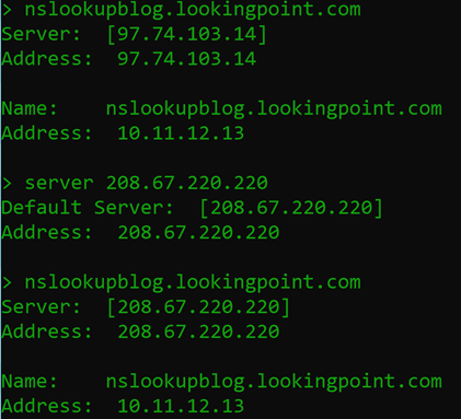 An NSLOOKUP Primer – Testing DNS