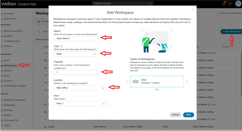 WebEx Calling Features: Hoteling