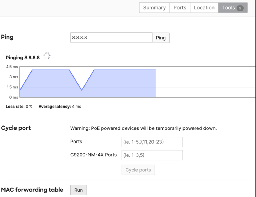 Catalyst Monitoring on the Meraki Dashboard